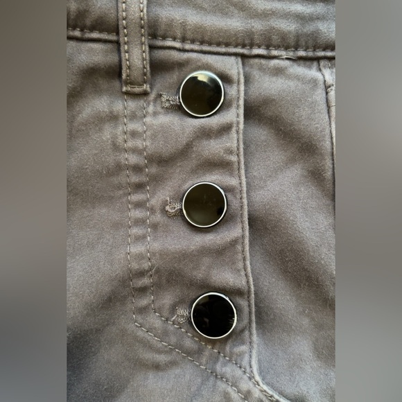 Loft Petite Skinny Buttoned Pant - Picture 5 of 5